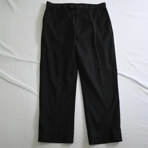 Mosaique 42R 34x28 Black Extra Slim Super 200s Wool Mens Jacket Pants Suit